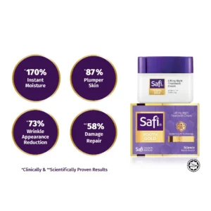 Safi Youth Gold Halal Night Treatment Cream Malaysia